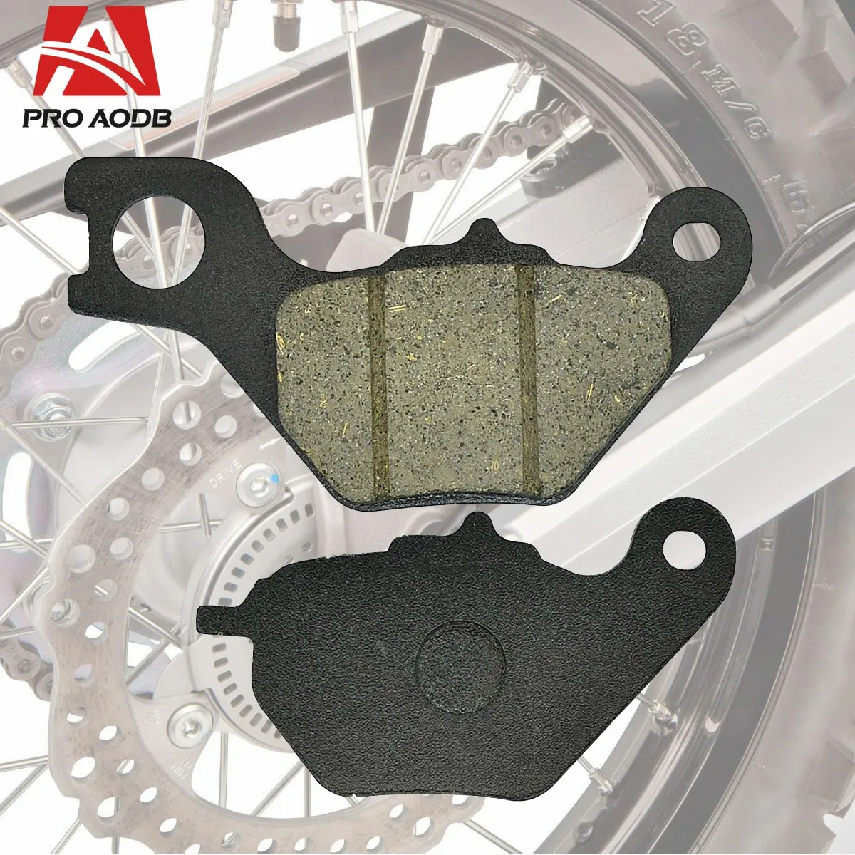 

High-Quality Motorcycle Universal Brake Pads For Super Soco CU1 CU2 CU3 CU Scooter Metal & Brass Alloys Front Disc Brake Pads