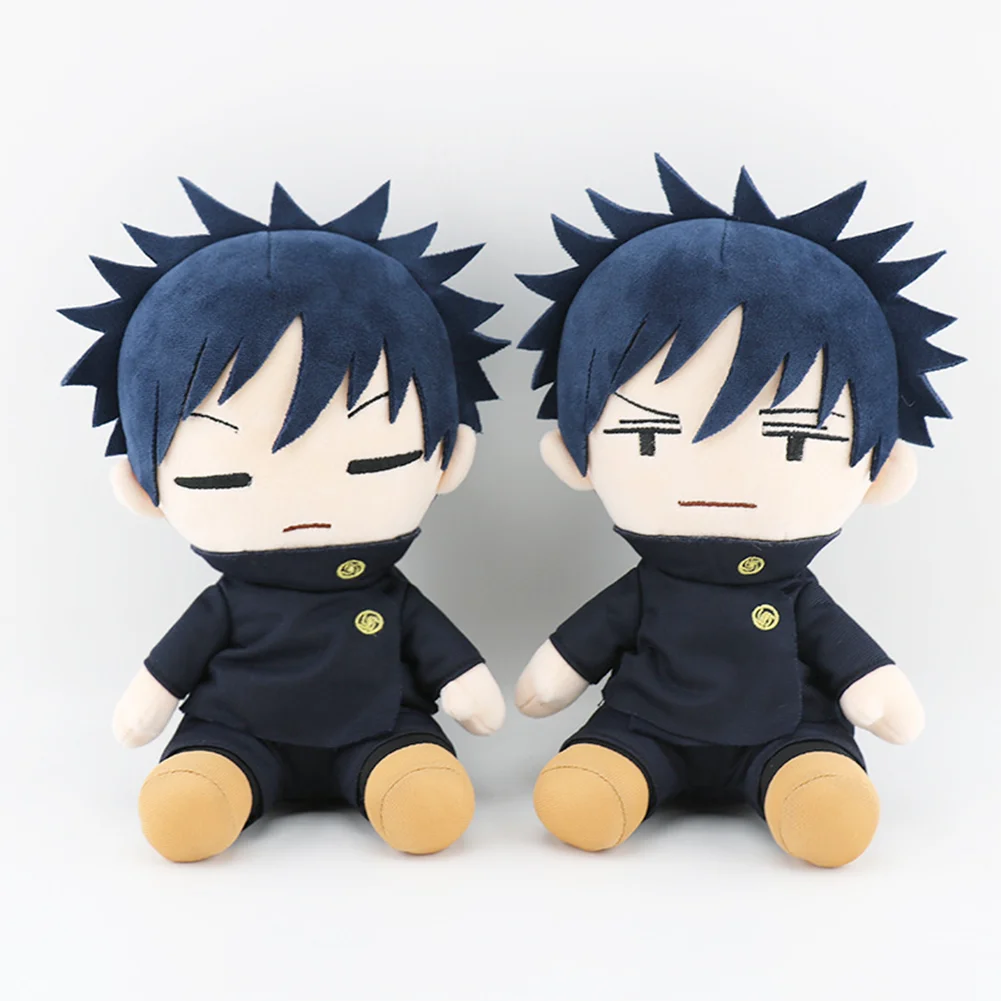 Anime 2pcs plush doll Itadori Yuji Fushiguro Megumi figure stuffed animal doll home decoration Stuffed Toys Birthday Gift 23cm