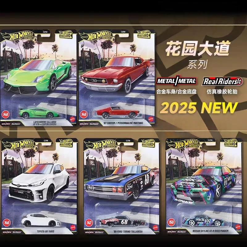 Pre-Sale Hot Wheels GJT68 Boulevard G Serie Diecast Voertuig Toyota Lamborghini Legering Body Collectible Verrassing Auto Model speelgoed