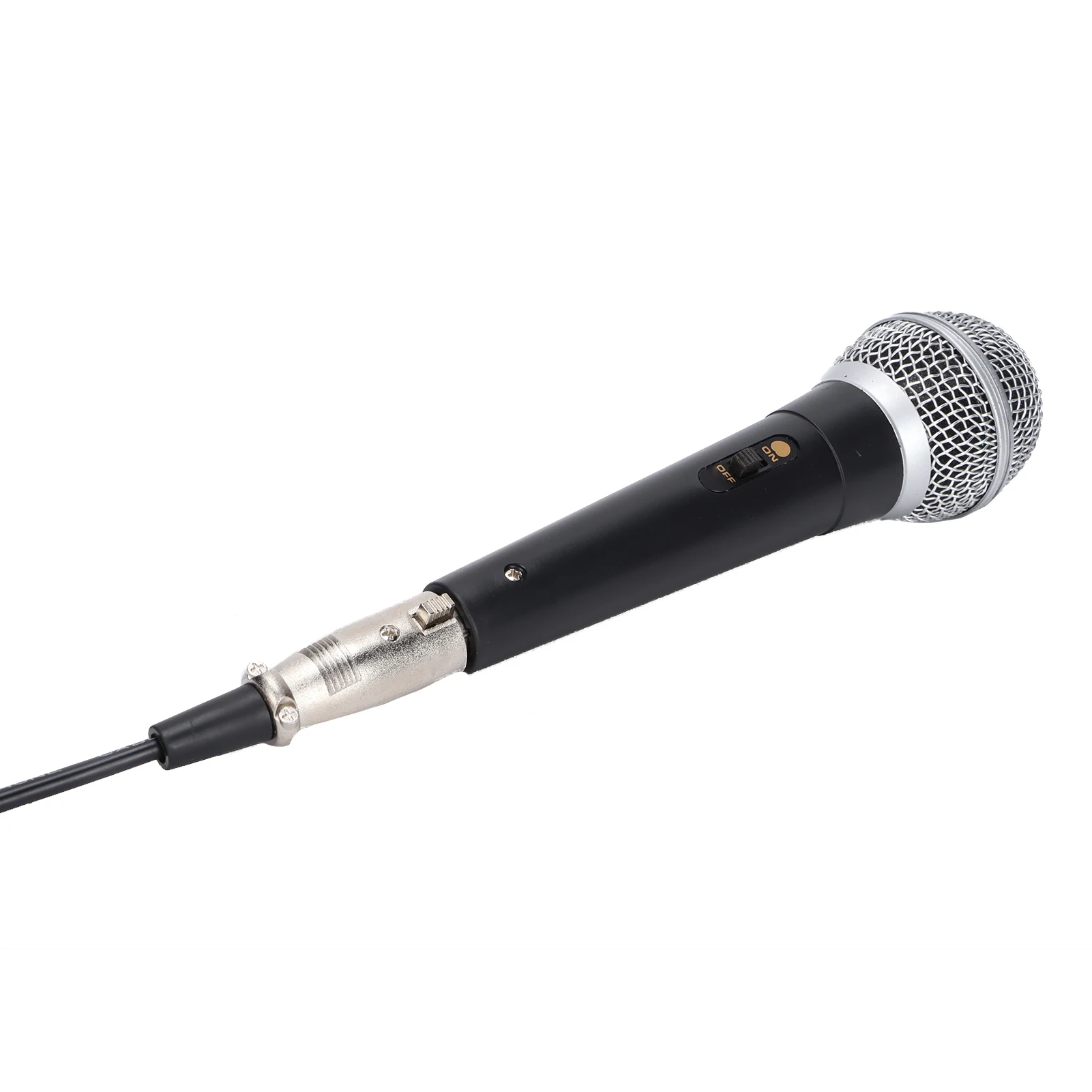 ميكروفون XLR محمول باليد لغناء وتسجيل الكاريوكي ، اتصال صوتي ، 3Pin ، 1 "، 4" كابل