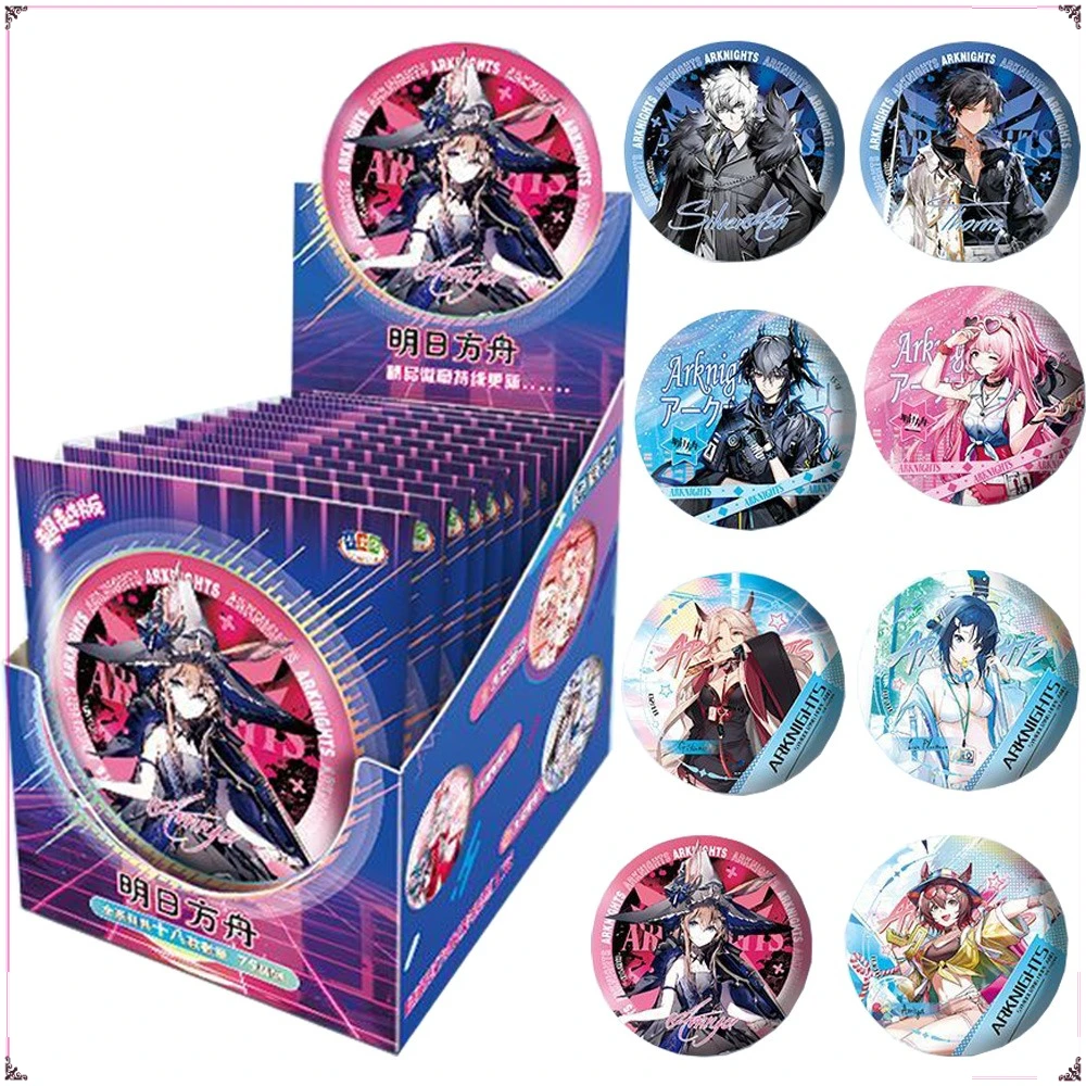 

Fans Collection Popular Game Arknights Peripheral Characters Brooches Cartoon Cosplay Badge Backpacks Accessories Holiday Gifts