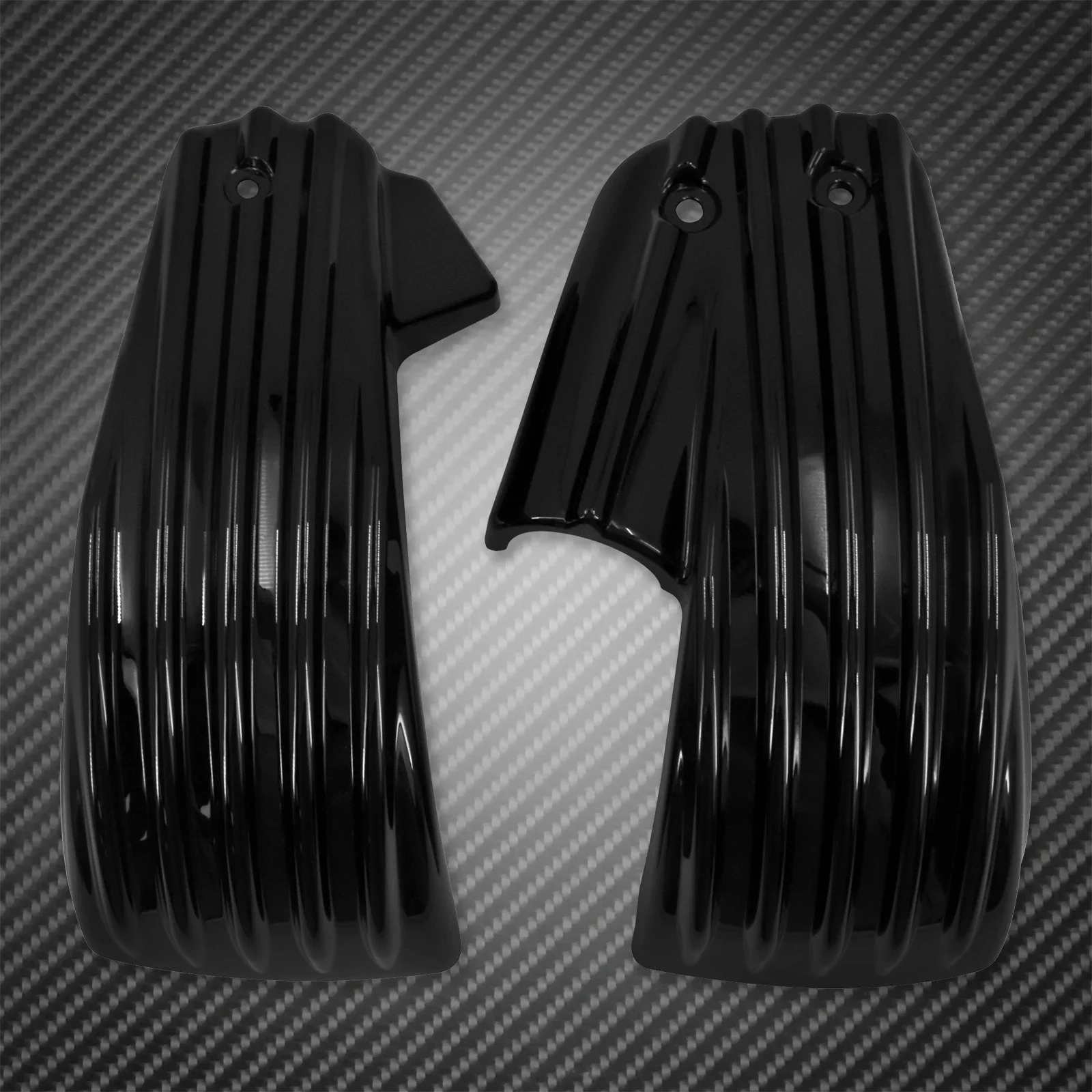 Motorcycel Black Left Right Side Battery Fairing Cover For Harley Softail Breakout FXBR Fat Boy FLFB Sport Glide FXDR 2018-2022