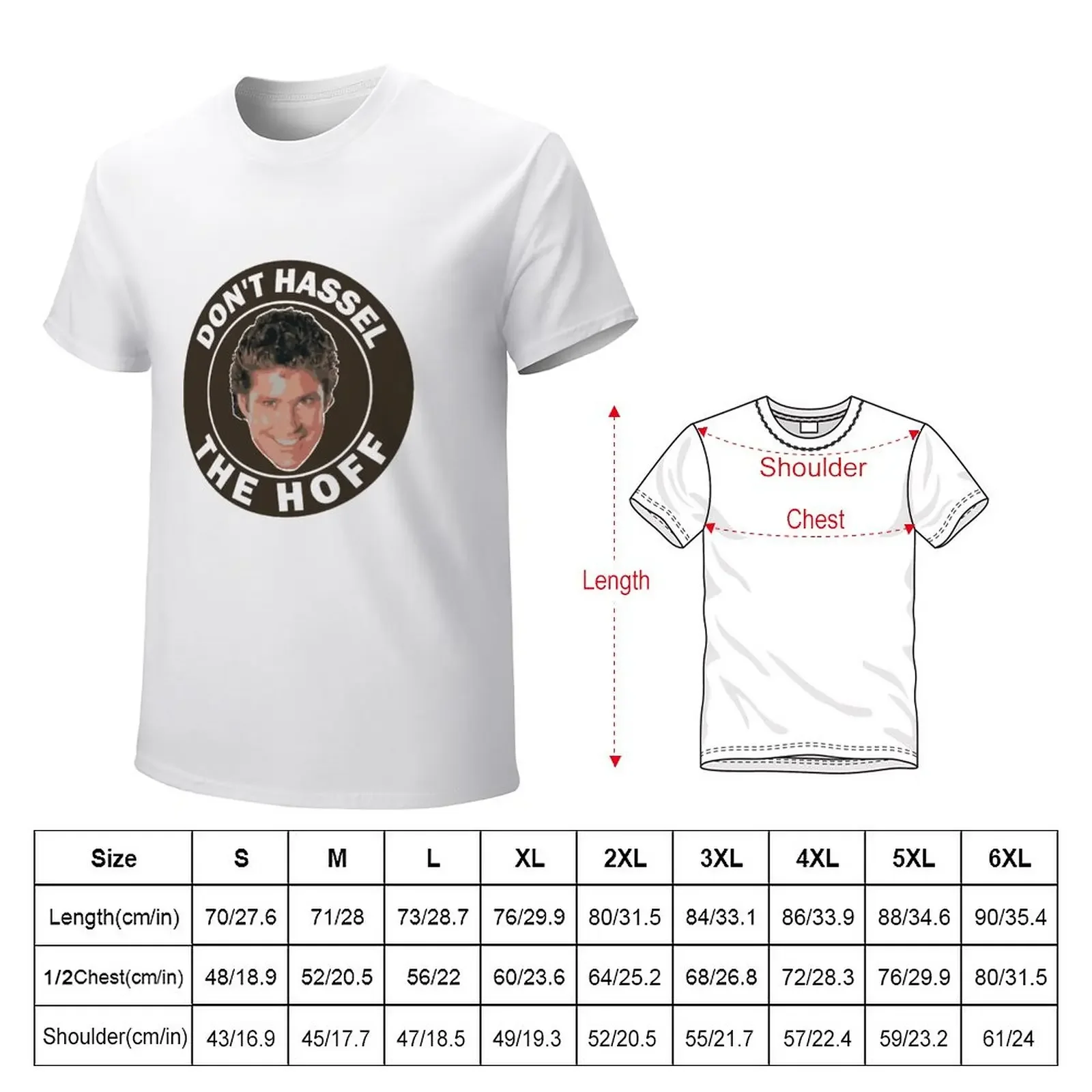 David hasselhoff Don't Hassel The Hoff with kitt in Knight rider T-Shirt quick-drying heavyweights oversized mens tall t shirts