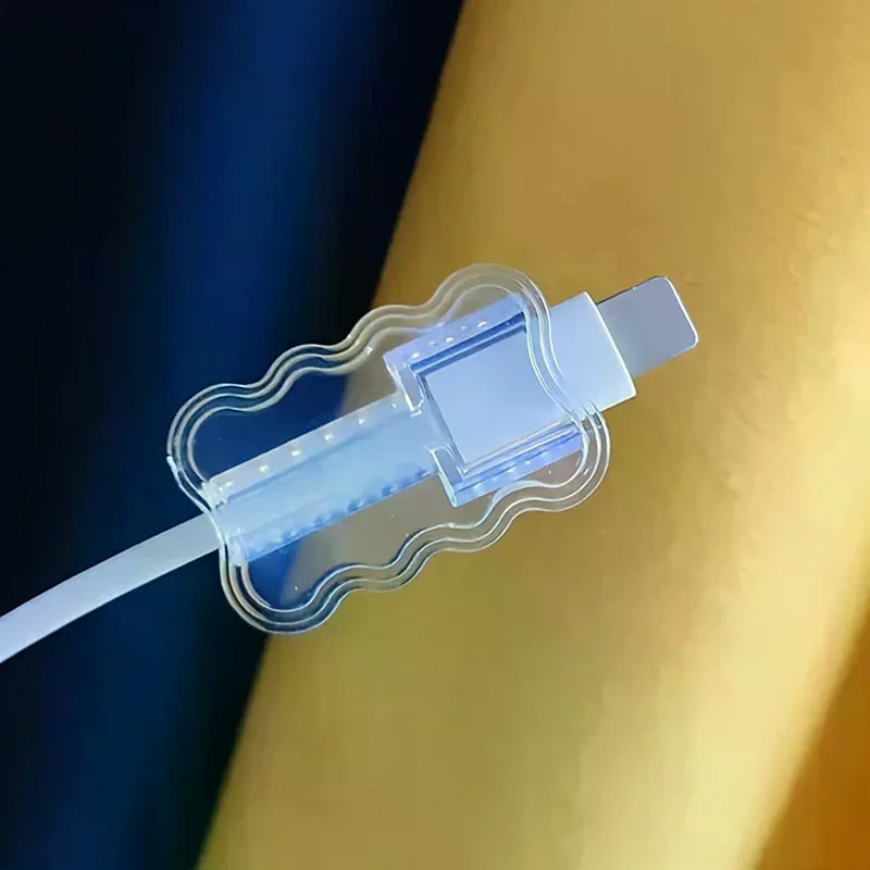 Flexible Data Cable Protector Sleeves Anti-Breakage Cord Saver for Mobile Phone Accessories School And Home Cord Management