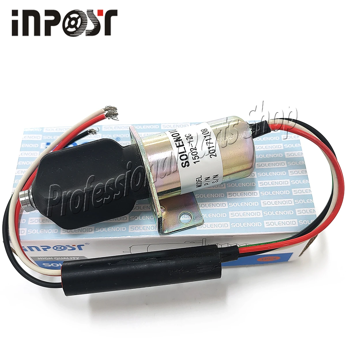 

1502-12C 12V Fuel Shutoff Solenoid For Corsa Electric Captain's Call Systems