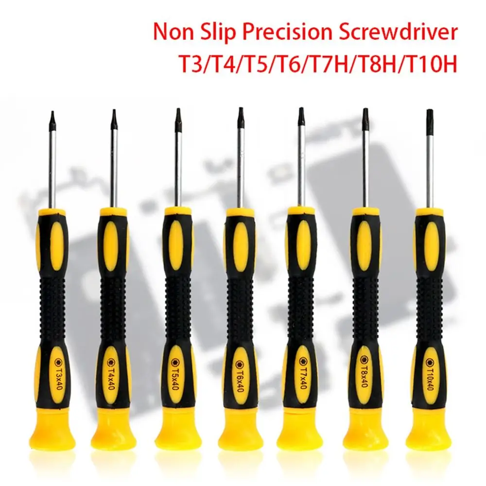 T3/T4/T5/T6/T7H/T8H/T10H Torx Screwdriver With Hole Plastic Removal Tool Improvement Tool for xbox 360, xbox one,ps3,ps4 Home