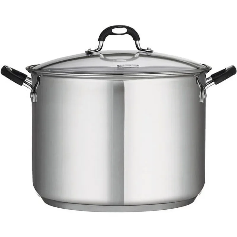 

Tramontina 16 Quart Stainless Steel Covered Stock Pot
