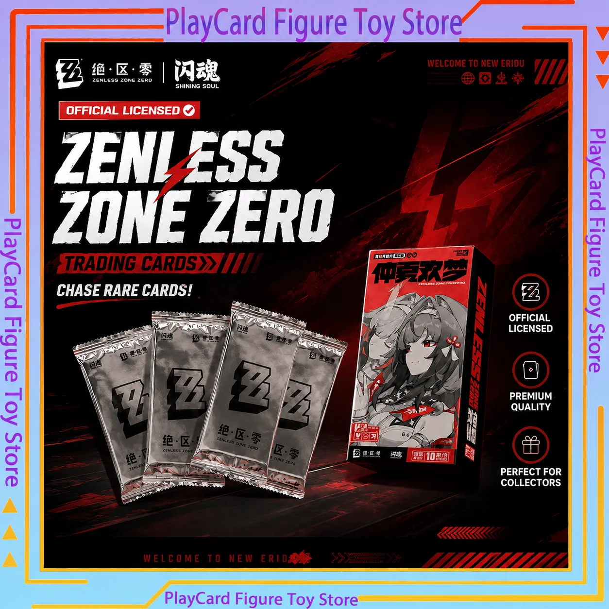Auf Lager 100% SHINING SOUL Zenless Zone Zero Vol.2 Midsummer Dream Booster Box Anime-Spiel-Sammlung Sammelkarten