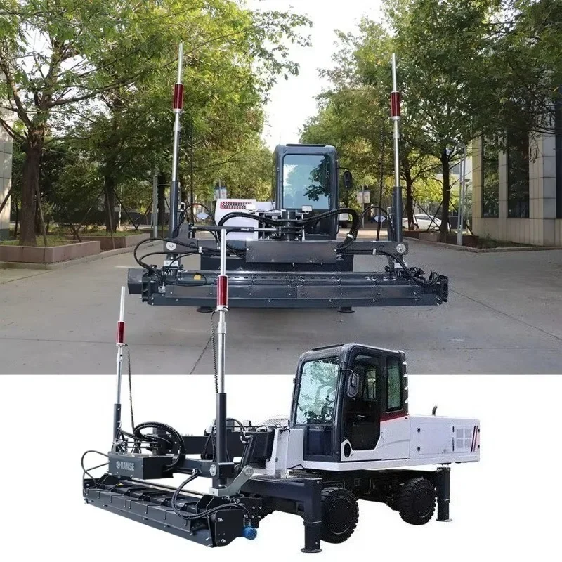 VANSE YZ30-4F YANMAR محرك بوم نوع آلة تسوية الخرسانة آلة تسوية الخرسانة بالليزر الأوتوماتيكية للبيع