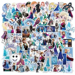 10/30/50/100pcs Disney Anime Frozen Elsa Princess Stickers Decal Kid Toy DIY Laptop Diary Guitar Cute Aesthetic Sticker for Girl