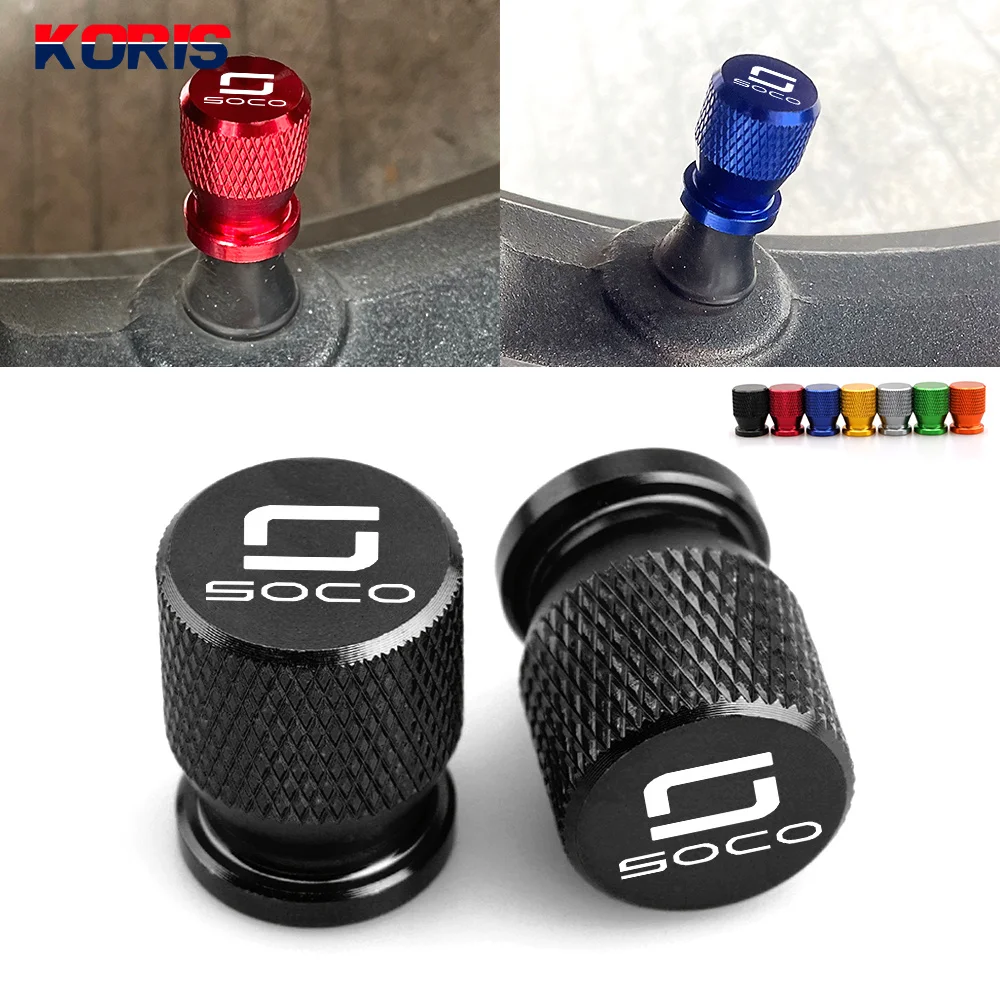 For Super Soco Tc Max Street Hunter Wanderer TS 1200R Cpx Cux Cu Mini CNC Wheel Tire Valve Cap Cover Motorcycle Accessories 2023