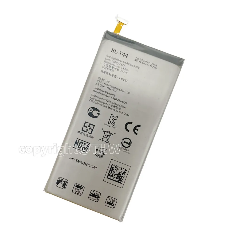 Genuine BL-T44 BL T44 Battery FOR LG Stylo 5 K50 Q60 K40S K51 X6-2019 X6 2019 Mobile Phone Replacement Batteries+Free Tools