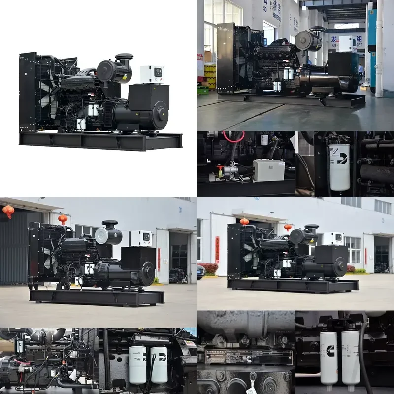 630 Kva Generac 500kw Standby Generator with 50/60hz Frequency DC Output Type Power Back Engine