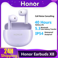 Honor Earbuds X8 Call Noise Cancelling TWS Earphone Bluetooth 5.3 True Wireless Headphone 40 Hour Battery Life For HONOR 200