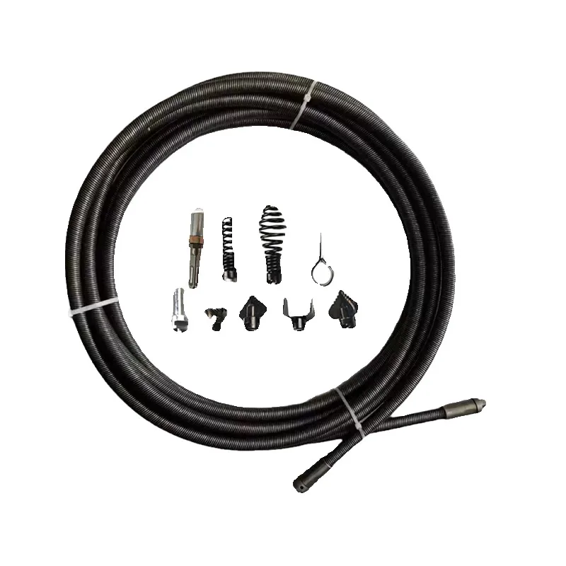 electric hammer, electric drill, dredging sewer solid steel wire flexible shaft, solid whip, professional dredging grease