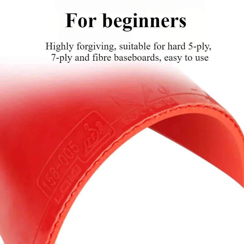 RXTON1 مطاط تدريب تنس الطاولة إسفنجة مرونة عالية دعم مطاط متوسطة اللزوجة لوازم تنس الطاولة #6