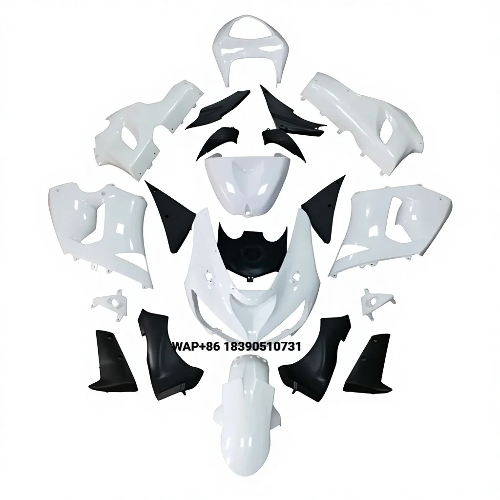 Personalized Customization+Unpainted ABS Fairing Kit  Fairing Bodywork Kit  for Ninja ZX 6R 636 2005 2006 ZX-6R 05 06
