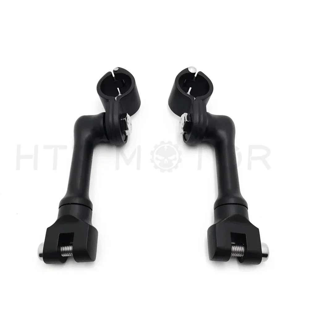 Aftermarket Motorcycle Highway Engine Guard Bar Foot Peg Mount For Harley Davidsion 25mm 1" Chrome