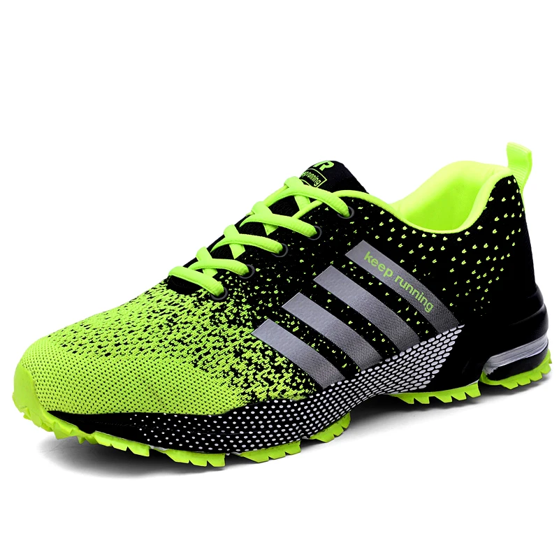 New 2023 Men Running Shoes Breathable Outdoor Sports Shoes Lightweight Sneakers for Women Comfortable Athletic Training Footwear