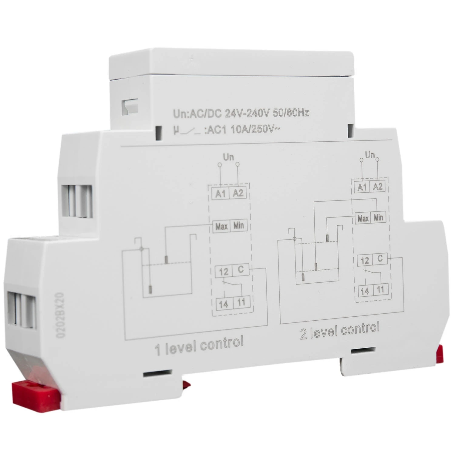 GRL8 Water Level Controller Liquid Relay 10A AC DC 24V 220V Wide Range Voltage Water Pump Relay,GRL8-02