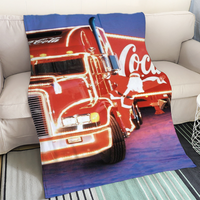 Camping Blanket Bed Blanket 150cm X 200cm Coca Cola Sofa Blankets and Throws Luxury Throw Blankets for Adults Microfiber Bedding