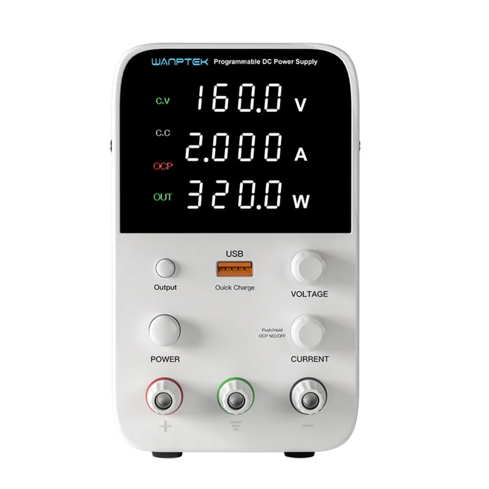 WPS1602B DC Power Supply 160V 2A Precision Adjustable Laboratory Bench Regulated Power Source 220V/110v
