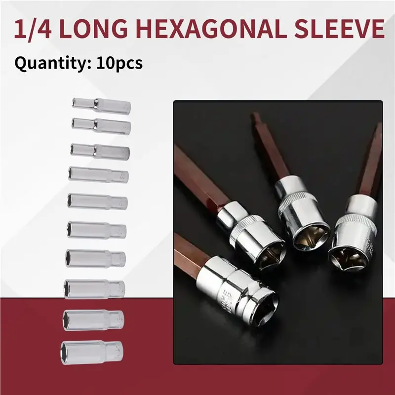 [NEWA64Z!】 External Socket Hexagon Socket Head Sleeve Combined Tool