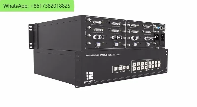 Видеоматрица 8x8/16x16/32x32/72x72 Модульный 4k 60 Гц Бесшовный видео HDMI-матричный коммутатор через Cat6