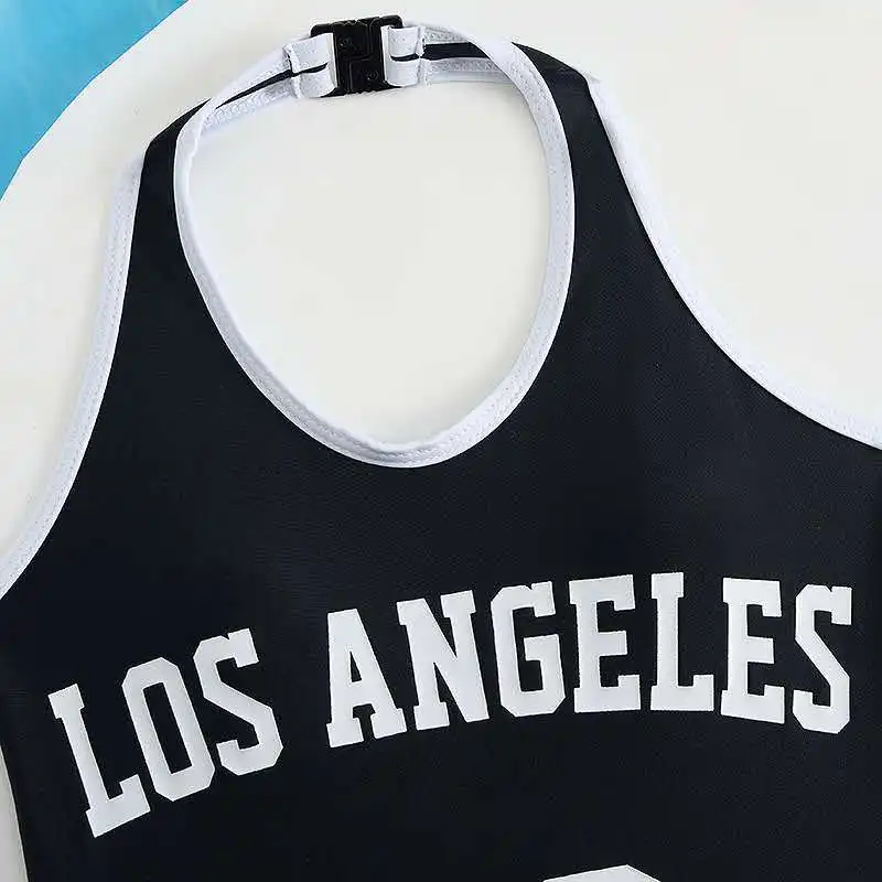 Girls One Piece Swimsuit 6-12 Year Kids Swim Suit Teenage Children's Swimwear 2025 Black Bathing Suits Shorts Sports Bodysuit