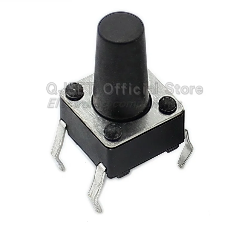 20 PZ 6x6x5mm DIP 4-Pin G89 Touch Tap Pulsante Micro Interruttore Auto-ripristinante 6*6*5mm/4.3/6/7/8/9/10/11/12/13/14/15mm Rubinetto Interruttore Set
