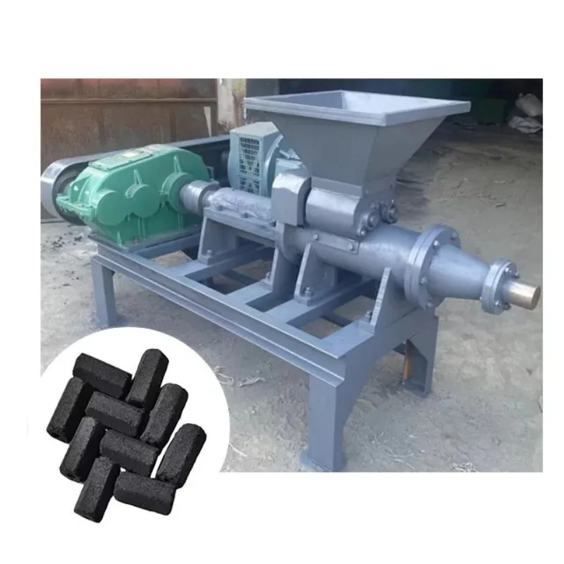 High Efficiency Carbon Rods Stick Compact Hard Wood Biomass Charcoal Stick Making Machine