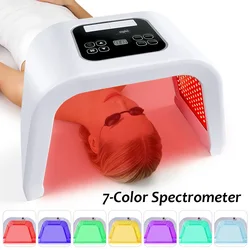7 colors LED Light Facial Device Skin Brightening Soothing Smoothing Face Care Tool for Home Beauty Routine Personal Use Machine