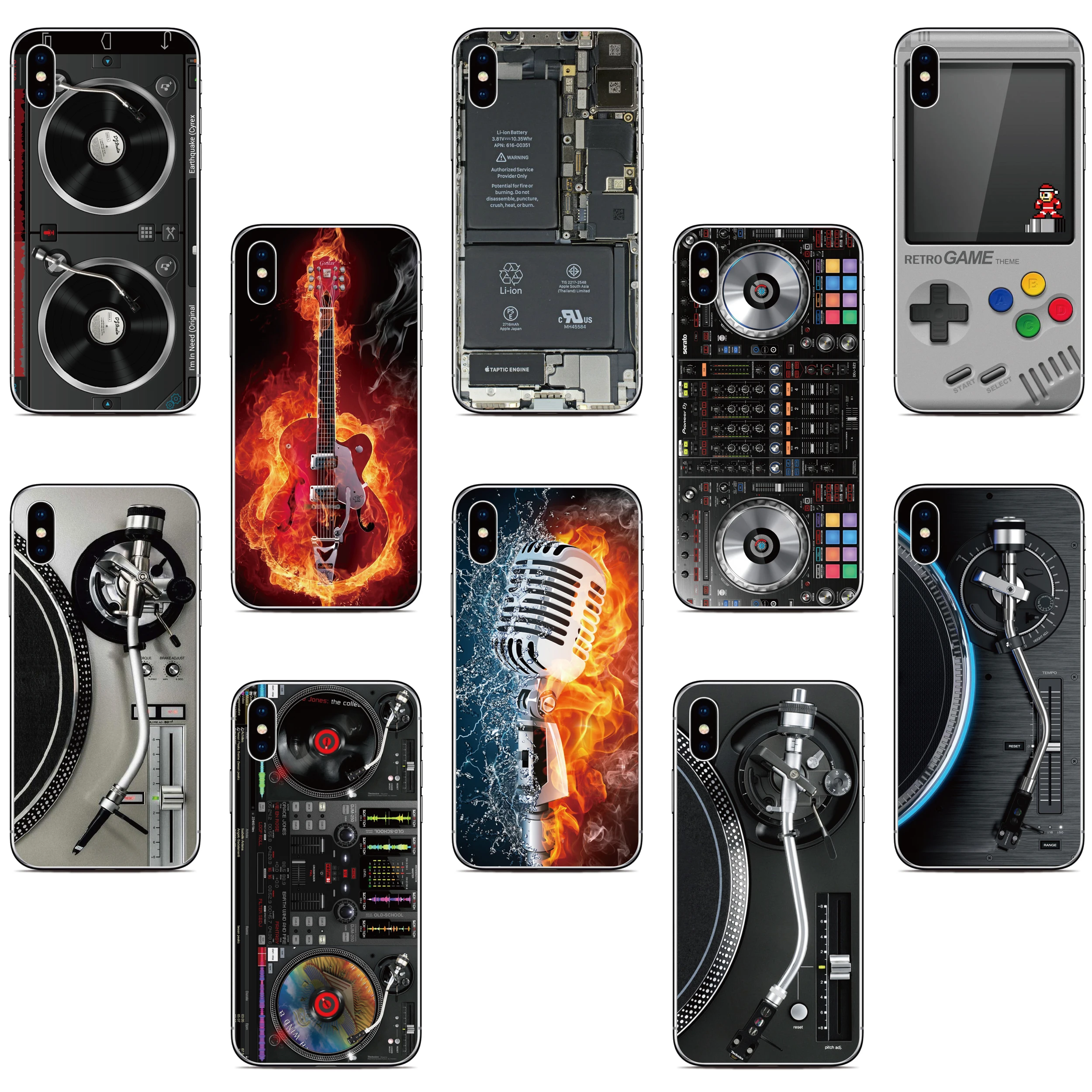 Music DJ Phone Case For Sharp Aquos R5G R8 Pro R7 P7 R3 R2 V6 S3 Wish Sense 3 4 Lite 6 6S 7 Plus Zero 2 6 Wish3 5G Cover