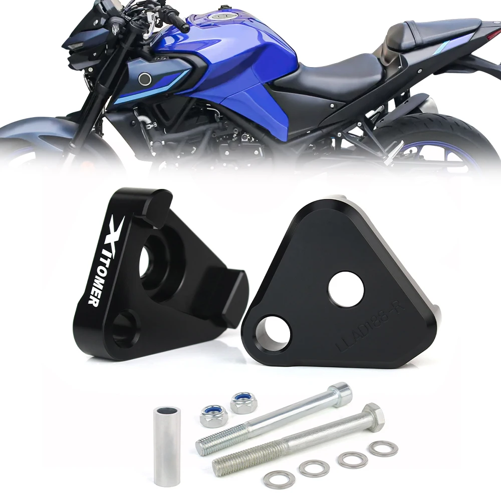 Motorcycle Aluminum Rear Suspension Lowering Links kit Fit For Yamaha MT-03 MT03 2016 2017 2018 2019-2024 YZF-R3 R3 2015-2024