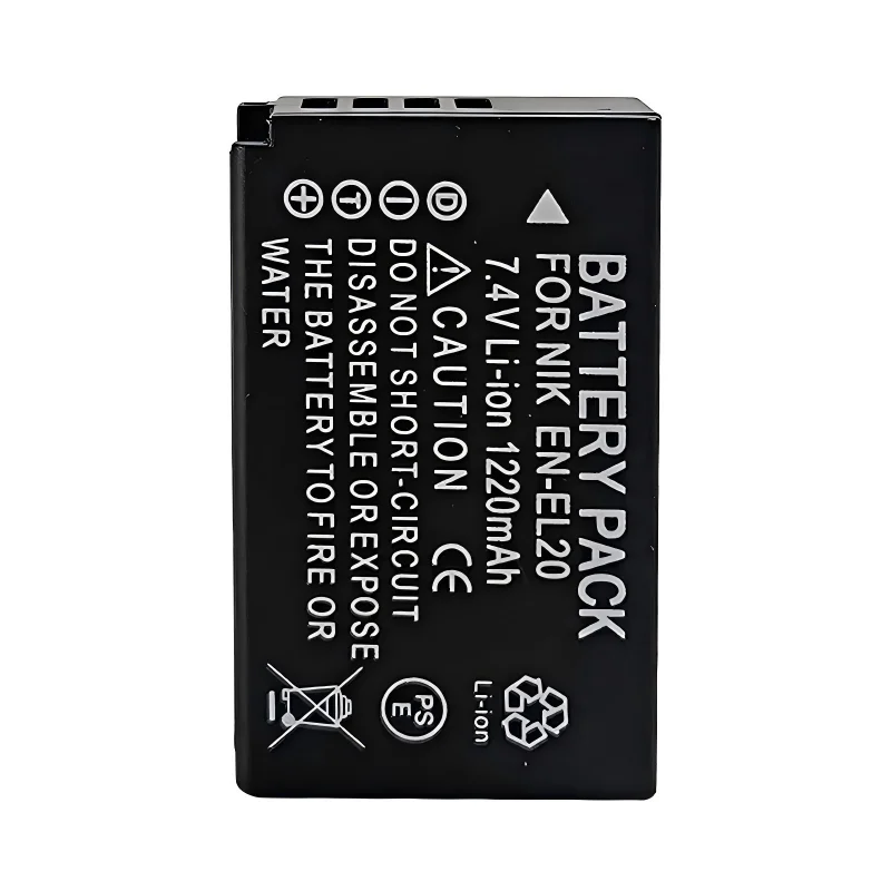 EN-EL20 for Nikon COOLPIX P1000 P950 J1 J2 J3 S1 camera rechargeable battery 1220mAh 7.4V