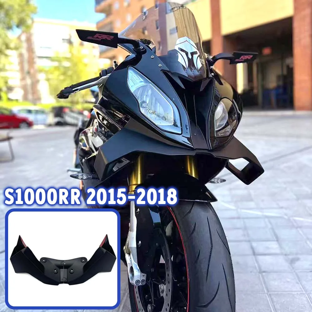 FOR BMW S1000RR 2015 2016 2017 2018 MOTO GP WING Motorcycle Sport Downforce Naked Forntal Spoilers Aerodynamic Wing Deflector
