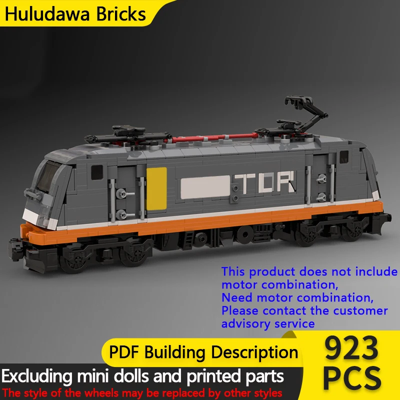 

Модель городской автомобиль MOC, строительные кирпичи, высокоскоростной электрический локомотив, модульная технология, детские праздничные подарки, сборные игрушки, костюм