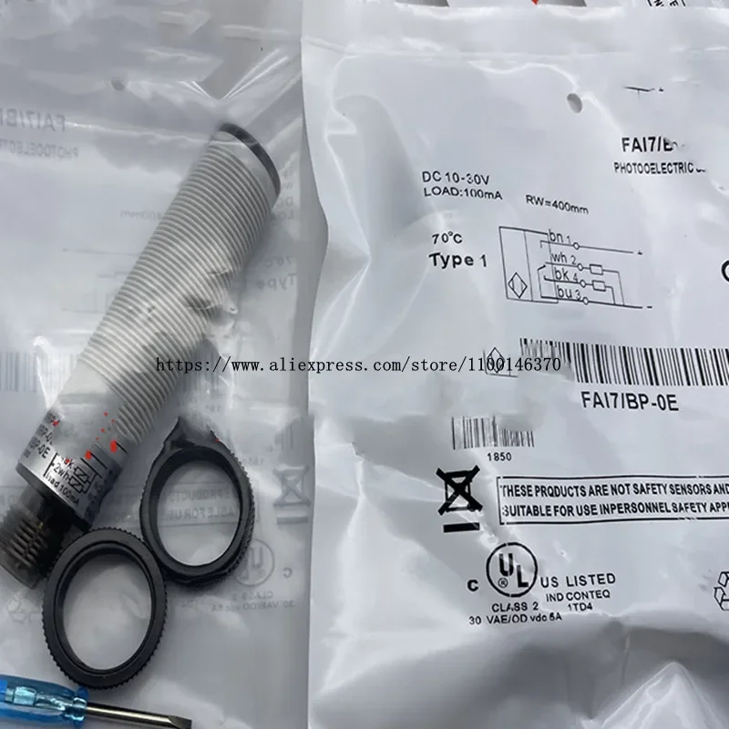 

2Pcs New High Quality Photoelectric switch FA17/BN-0E FA17/BP-0E