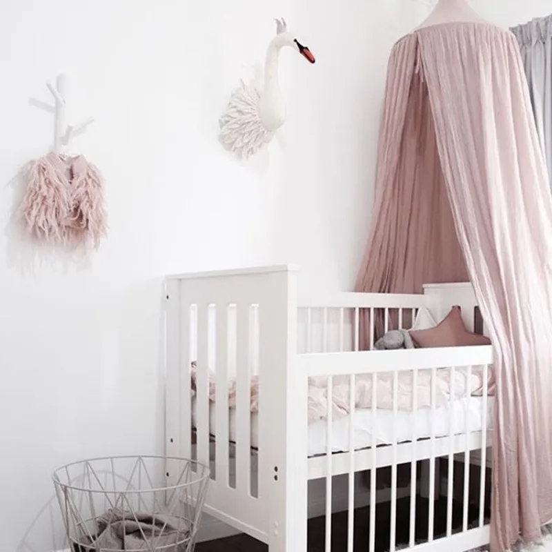 240x50x270cm Round Hung Dome Mosquito Net Play House Tents for Kids Canopy BedCurtain Baby Hanging Tent Crib Children Room Decor