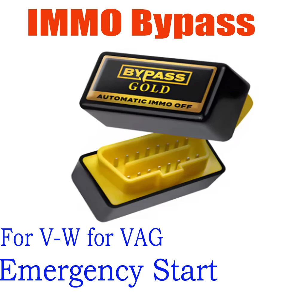 IMMO Bypass For VW for VAG Emergency Start Device Plug in OBD2 Car Repair Essential Tools Remove Ecu Immo for Locksmith