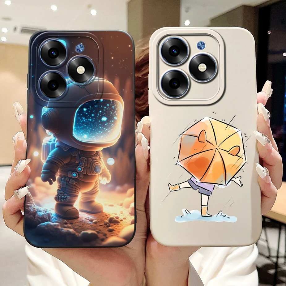 حافظة سيليكون لينة لـ infinix hot 40i x6528 ، الموضة ، المطلية ، الكرتون ، لـ infinix hot 40 pro ، hot40 ، hot40i