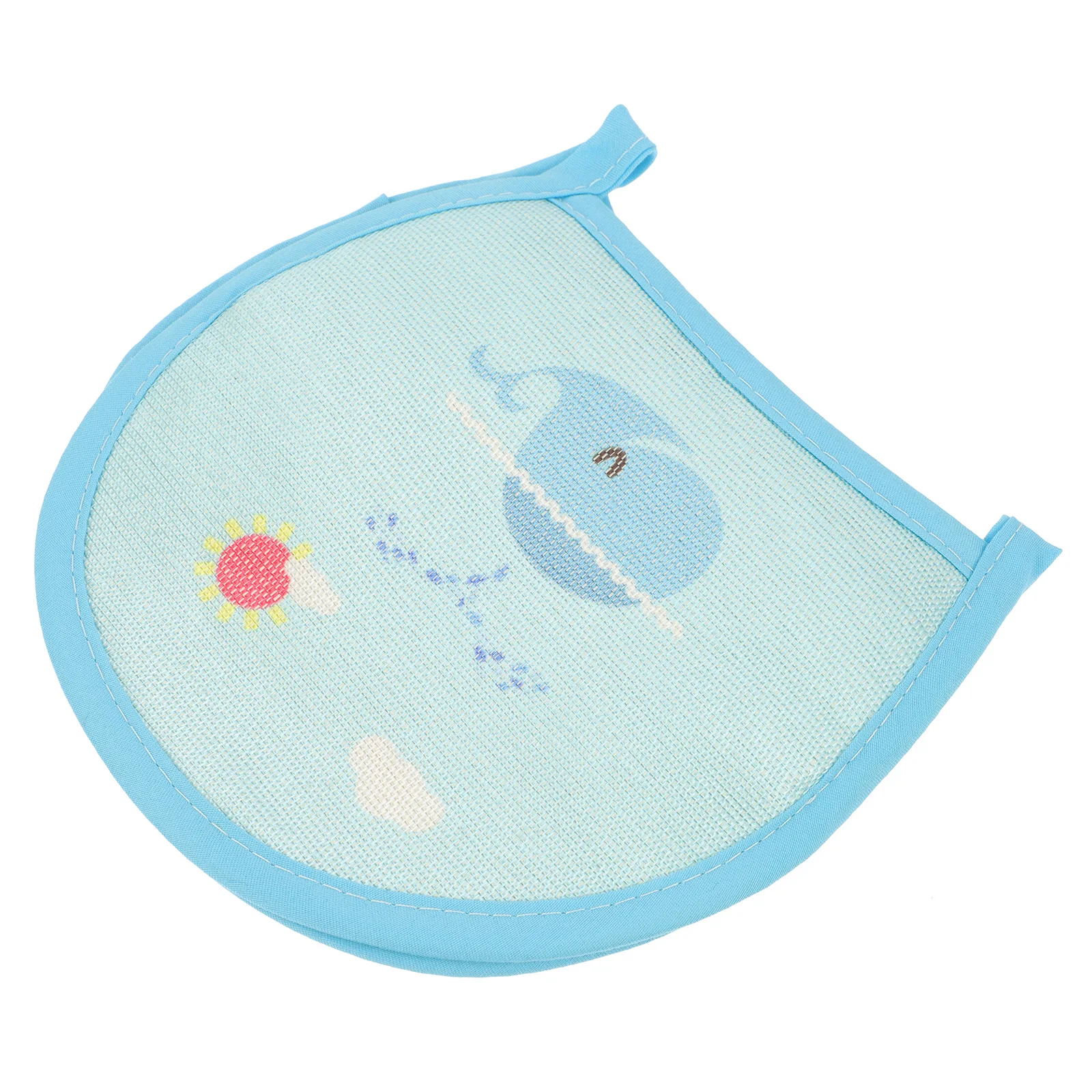 Almohadilla para brazo de fibra de bambú, estera de alimentación para bebé recién nacido, almohada de lactancia, estera para brazo infantil con ventilación plegable absorbente de sudor fresco
