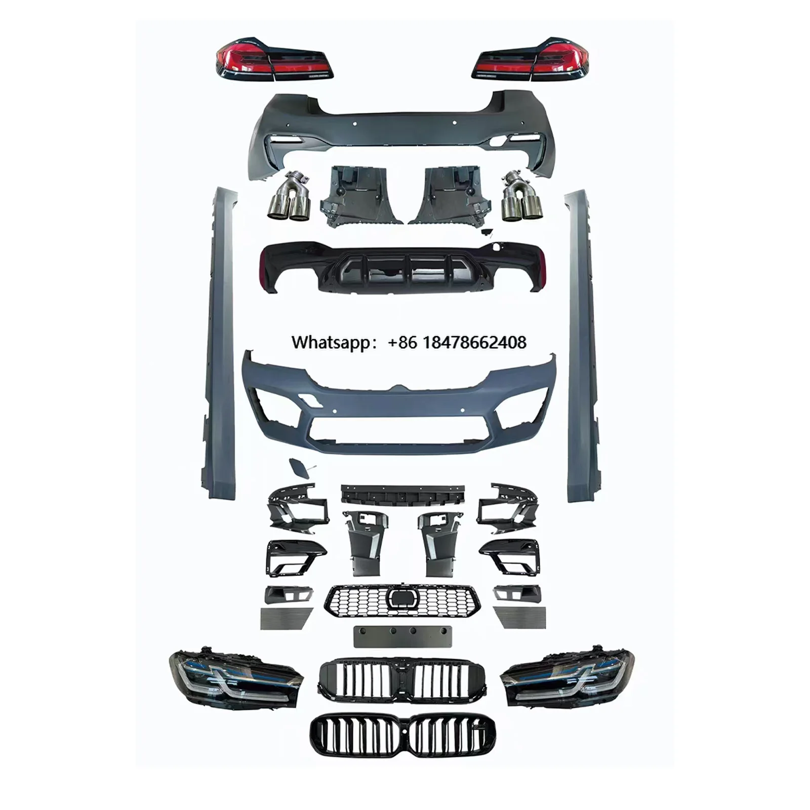 

Hot Selling Old to New F90 M Power Body Kit G30 Pre Upgrade Lci 2021 M5 Bodykit for 5 Series G30 Pre 2018-2020