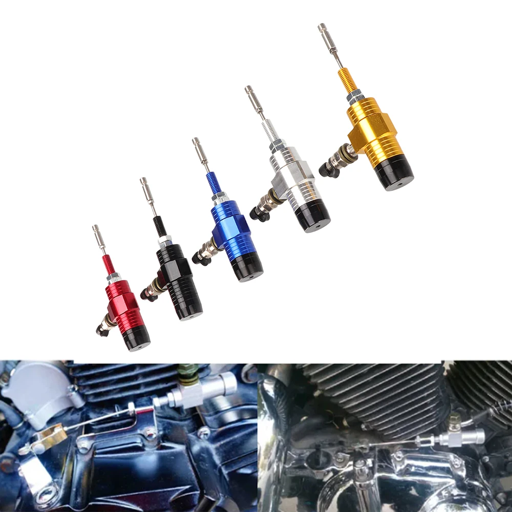 M10x1.25mm  Piston Motorcycle Hydraulic Clutch Master Cylinder Rod Brake Pump CNC Aluminum For Motocross Dir Bike Motos