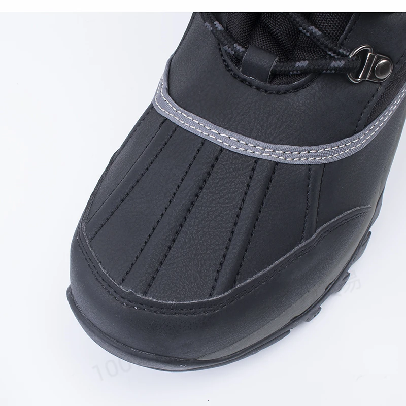 Winter High Top Outdoor Snow Boots With Plush Insulation And Anti Slip For Men And Women