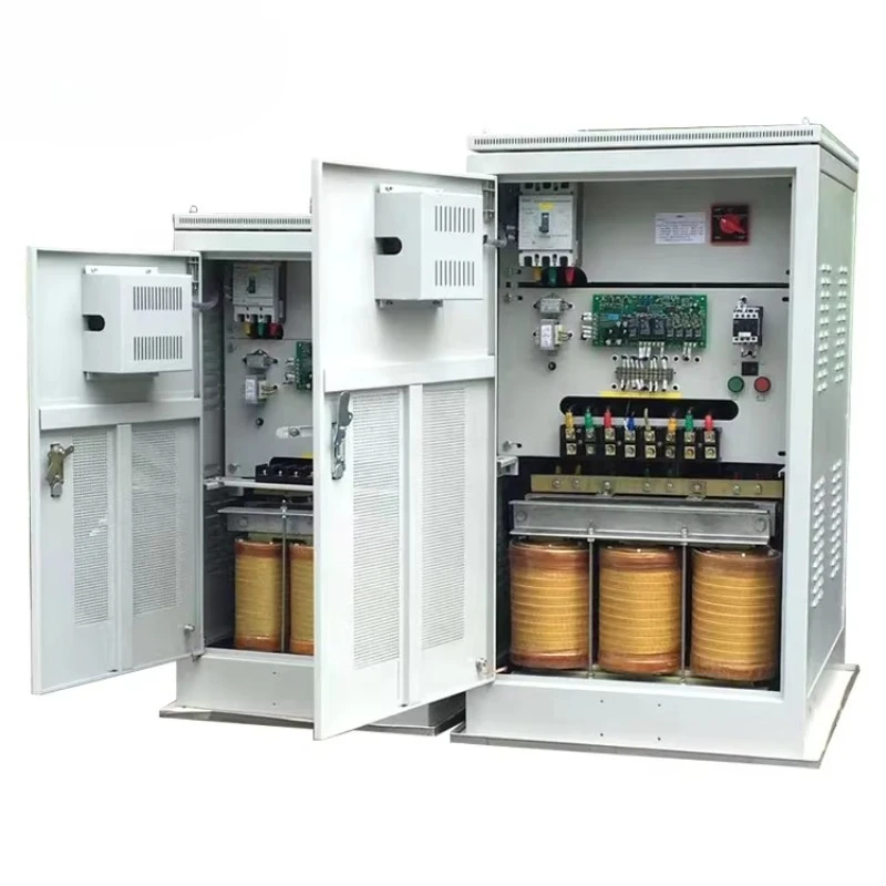 150/180/200/225/250KVA منظم الجهد الصناعي ثلاثي الطور
