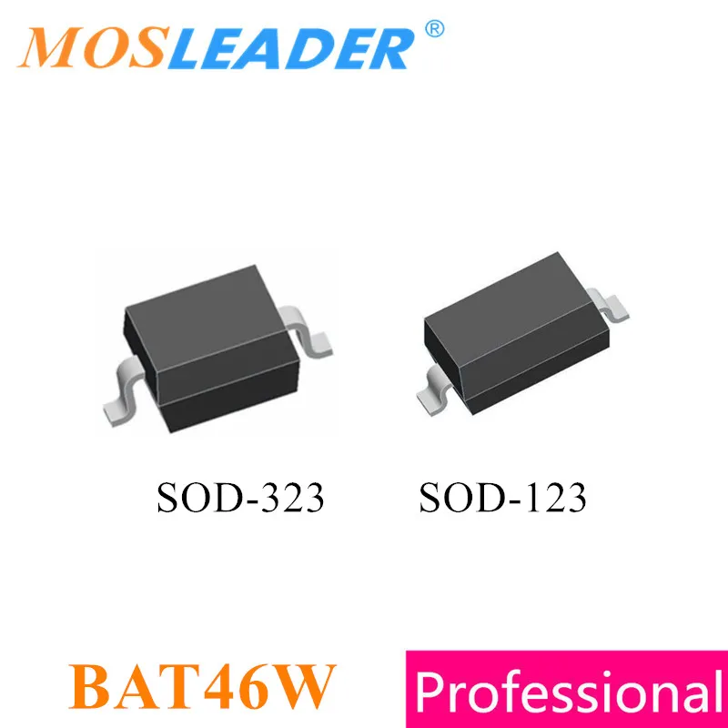 

Mosleader BAT46W S9 SOD123 SOD323 3000PCS BAT46 1206 0805 100V 0.15A 150mA Schottky Diodes Chinese High quality