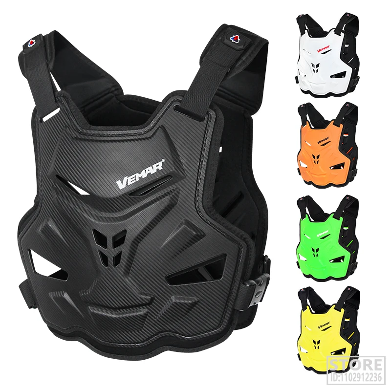 

Motorcycle Armor Vest Motocross Protection Motorbike Chest Back Protector Off-Road Moto Racing Jacket Protective Gear