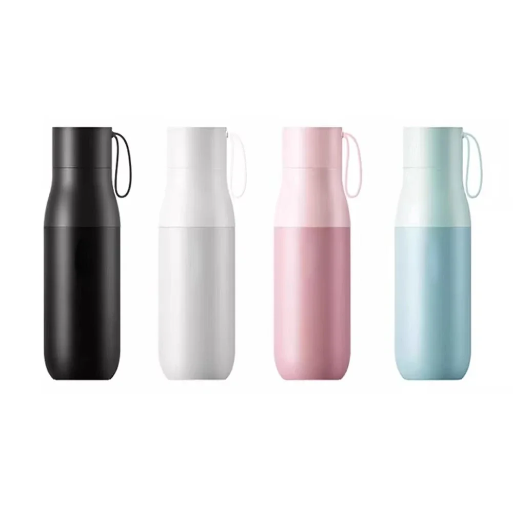 450ml Stainless Steel Thermos Bottle USB Rechargeable Temperature Display Vacuum Flask Coffee Mug Thermos Water Bottle High-tech