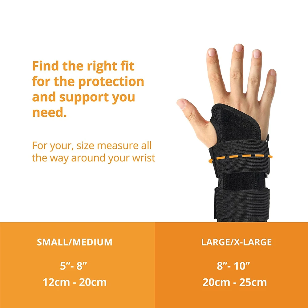 JUUMMP Carpal Tunnel Wrist Brace Adjustable Wrist Support Brace Wrist Compression Wrap for Arthritis Tendinitis Pain Relief